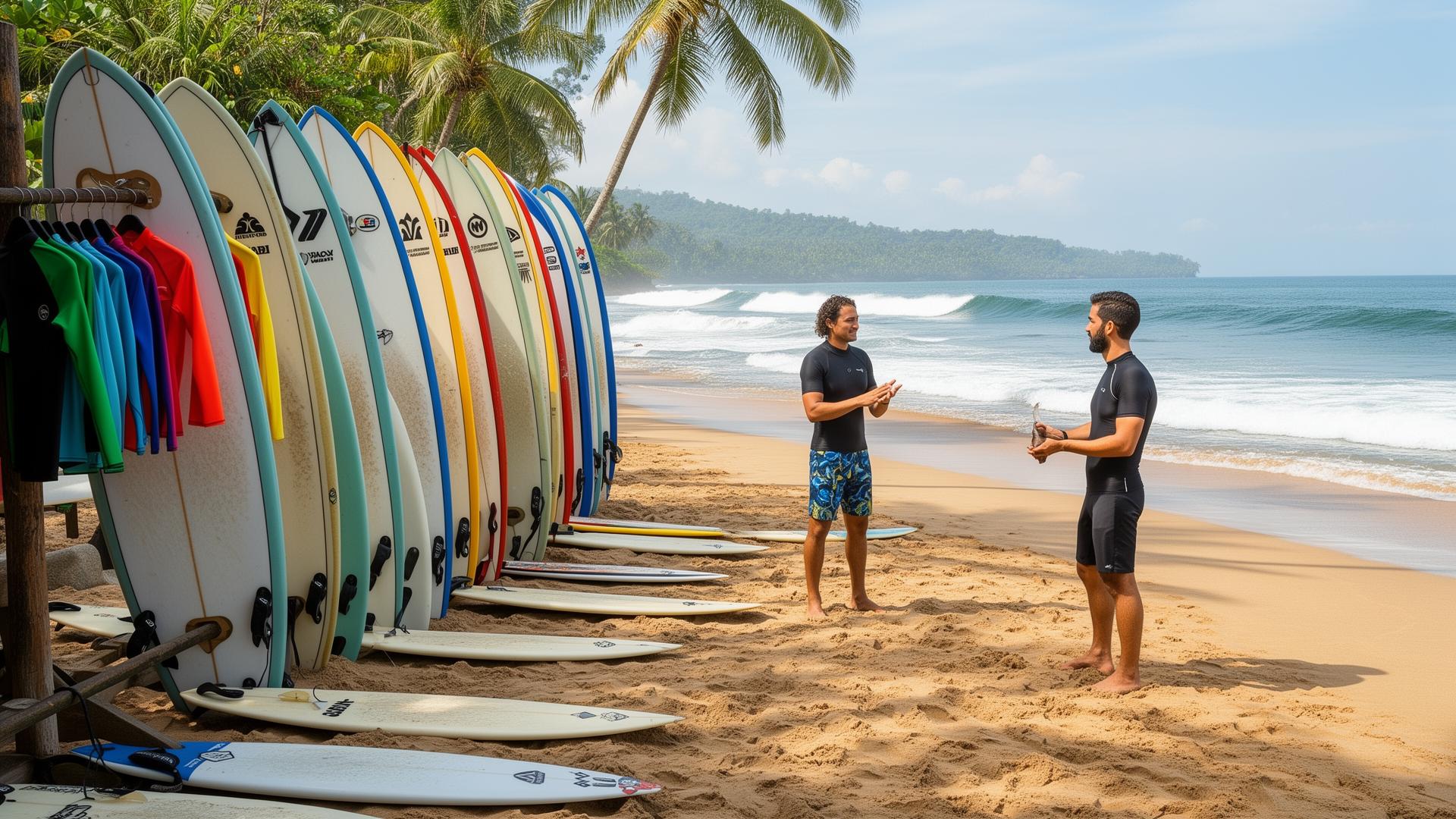 Laundry service for surf schools