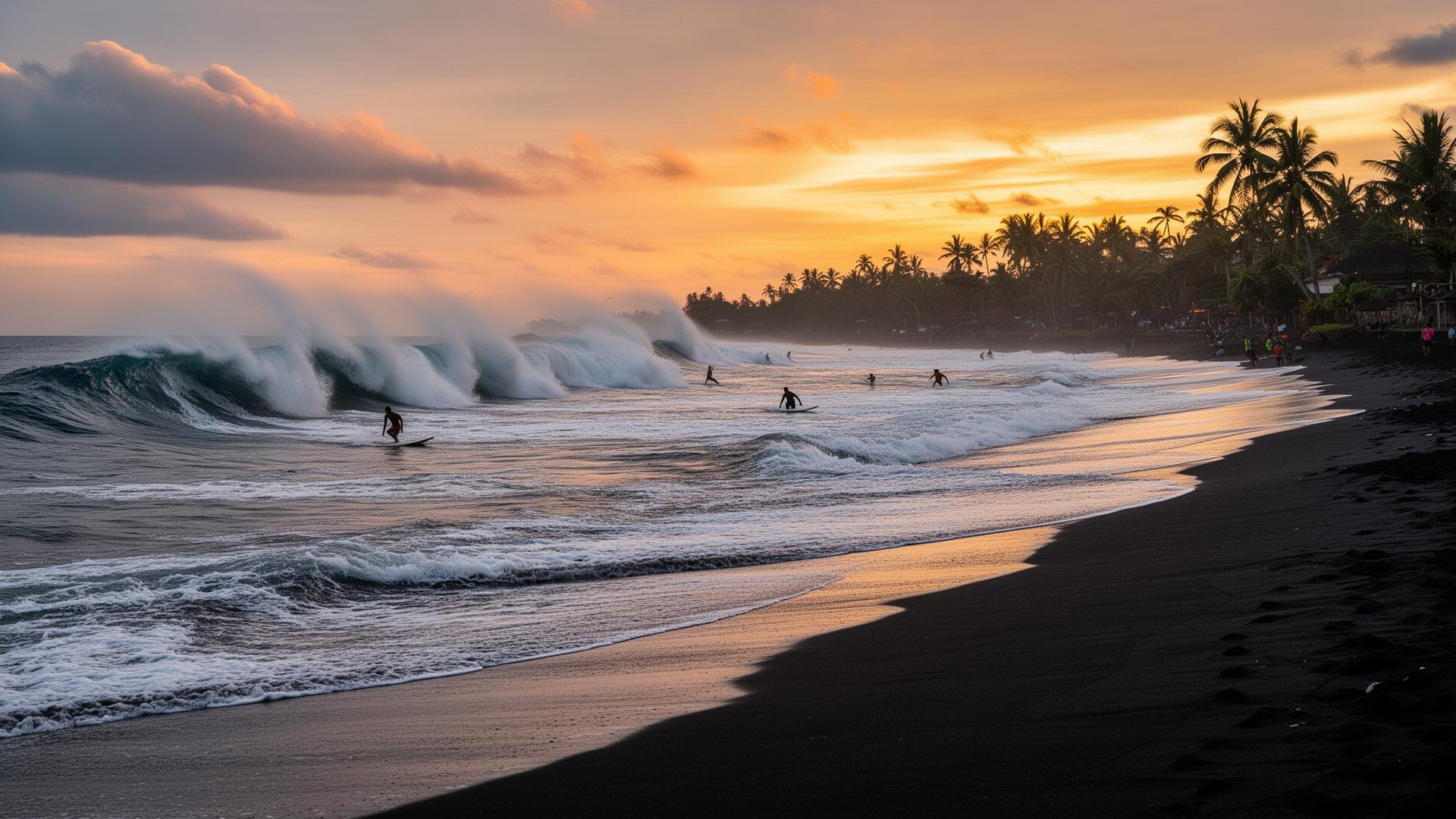 Echo Beach area in Bali