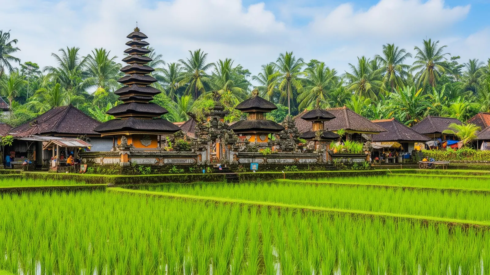 Tibubeneng area in Bali