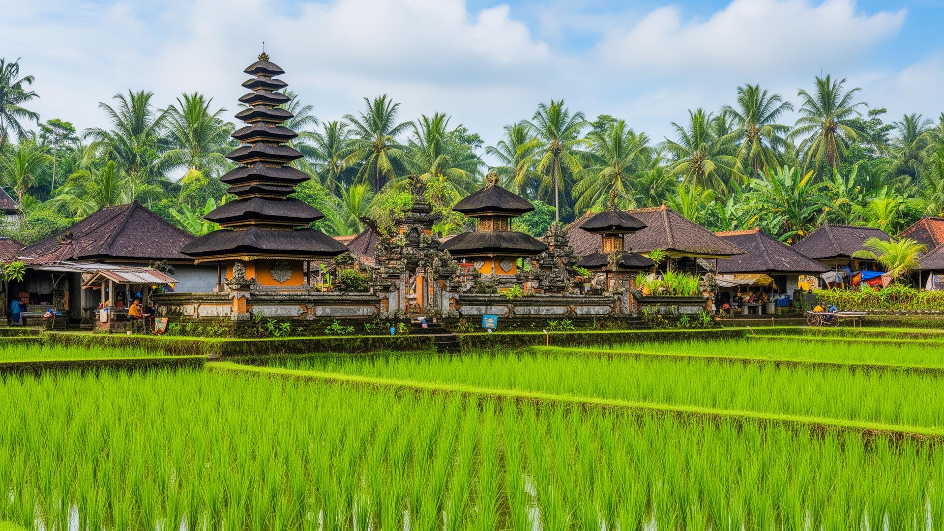 Tibubeneng area in Bali