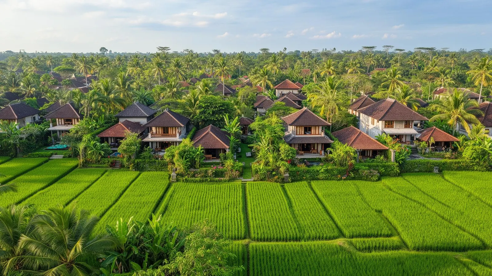 Umalas area in Bali